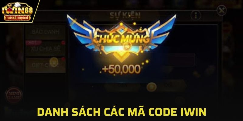 Cập nhật các mã code iwin chi tiết trong tháng 2/2025